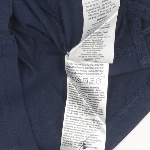 Jack & Jones Men's Blue Polo Shirt Small