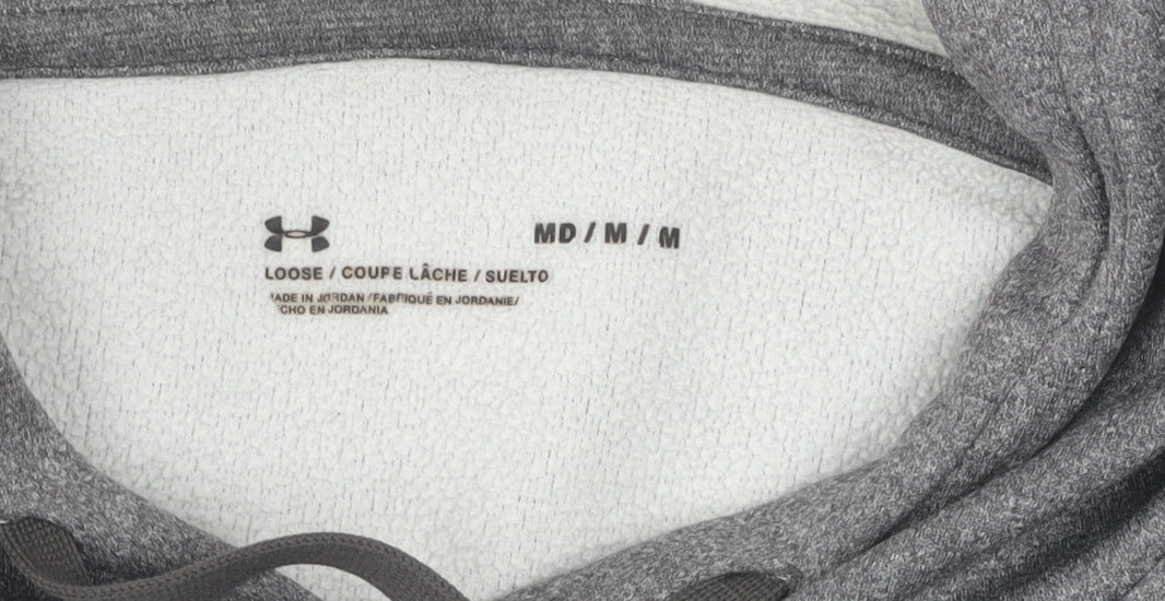 Under Armour Men's Grey M Pullover Hoodie