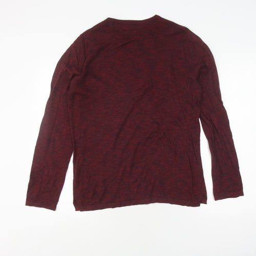 Jack & Jones Red Men's S Crew Neck Jumper