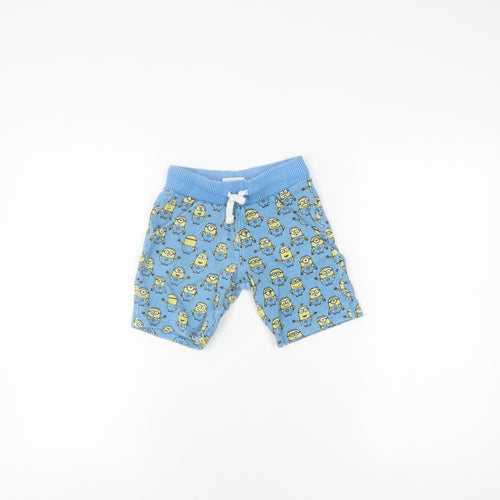 Despicable Me Boys Blue Minions Shorts, 2-3 Years, Casual Cotton
