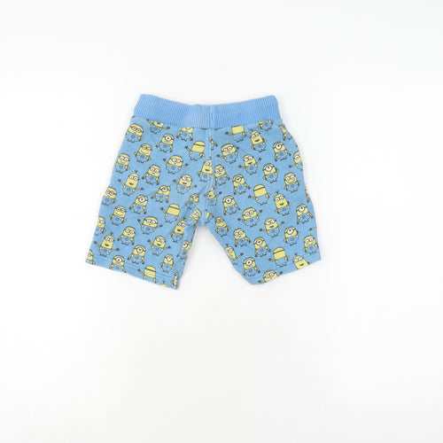 Despicable Me Boys Blue Minions Shorts, 2-3 Years, Casual Cotton