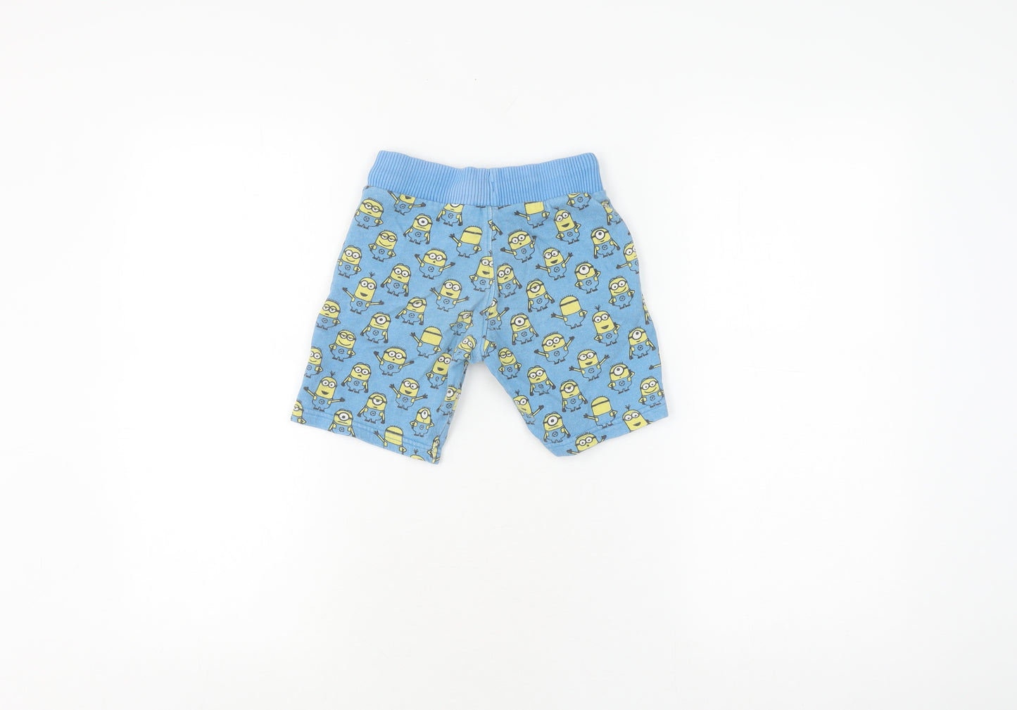 Despicable Me Boys Blue Minions Shorts, 2-3 Years, Casual Cotton