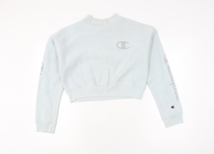 Champion Women's Blue XS Pullover Sweatshirt
