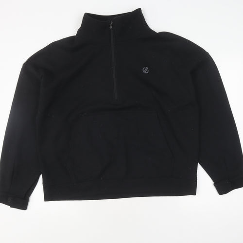 Dare 2b Women's Black Full Zip Sweatshirt, Size 14