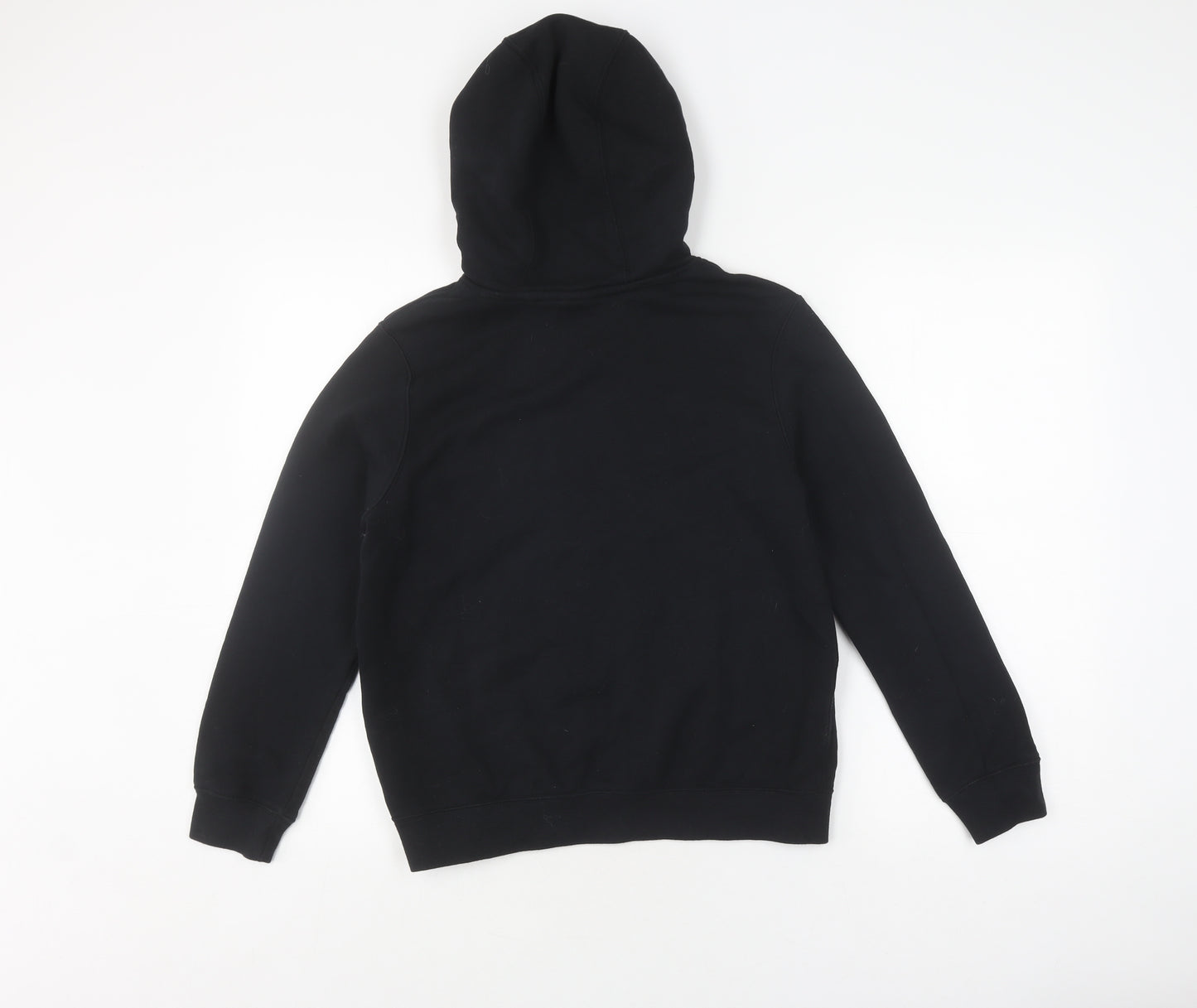 Nike Boys Black Hooded Pullover Football Hoodie, 12-13 Years