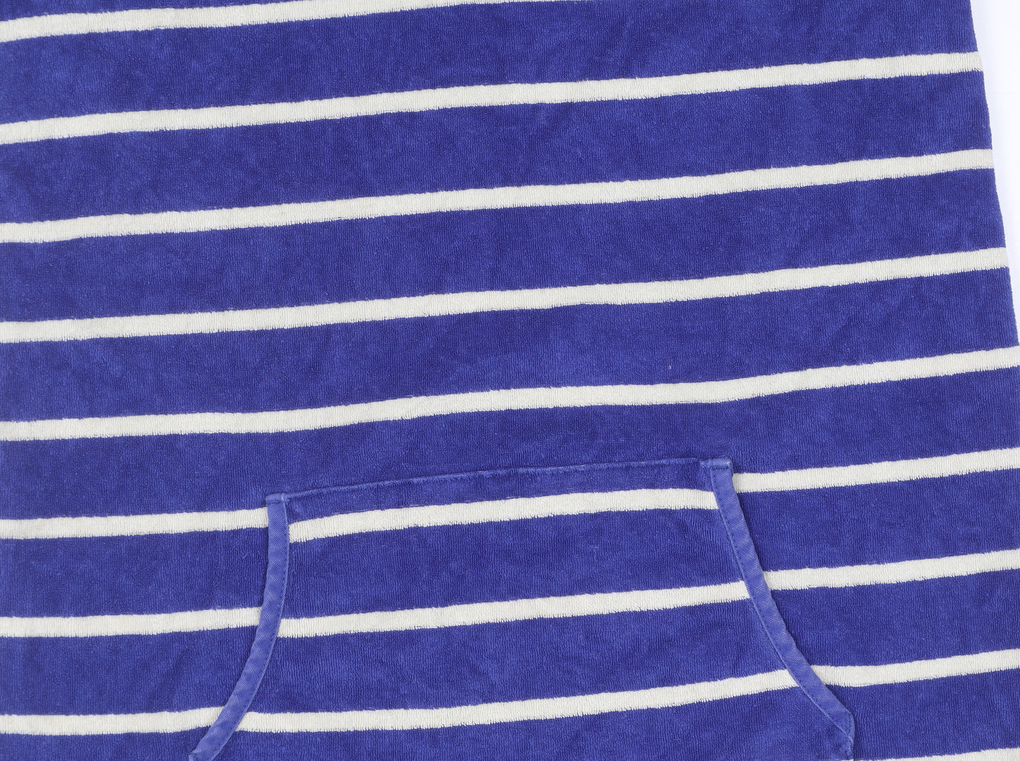 Joules Boys Blue Striped Hooded Rash Guard 11-12 Years