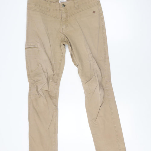 Kathmandu Women's Beige Cargo Trousers, Size 12, Spring