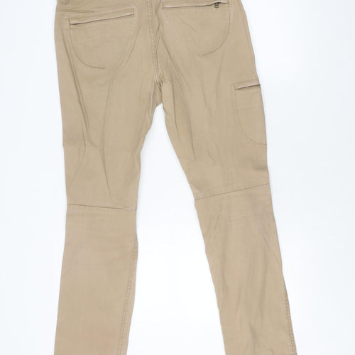 Kathmandu Women's Beige Cargo Trousers, Size 12, Spring
