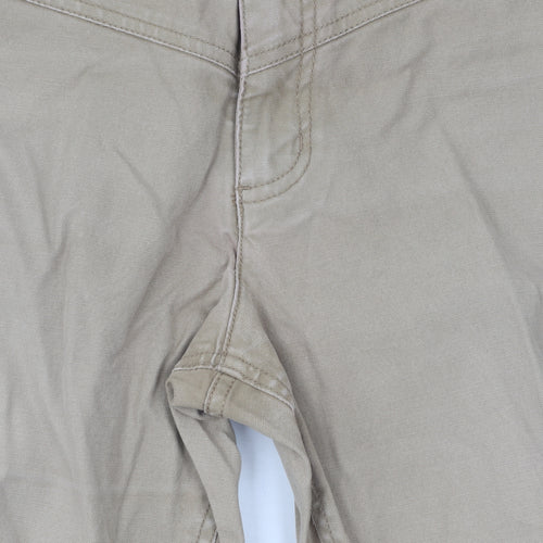 Kathmandu Women's Beige Cargo Trousers, Size 12, Spring