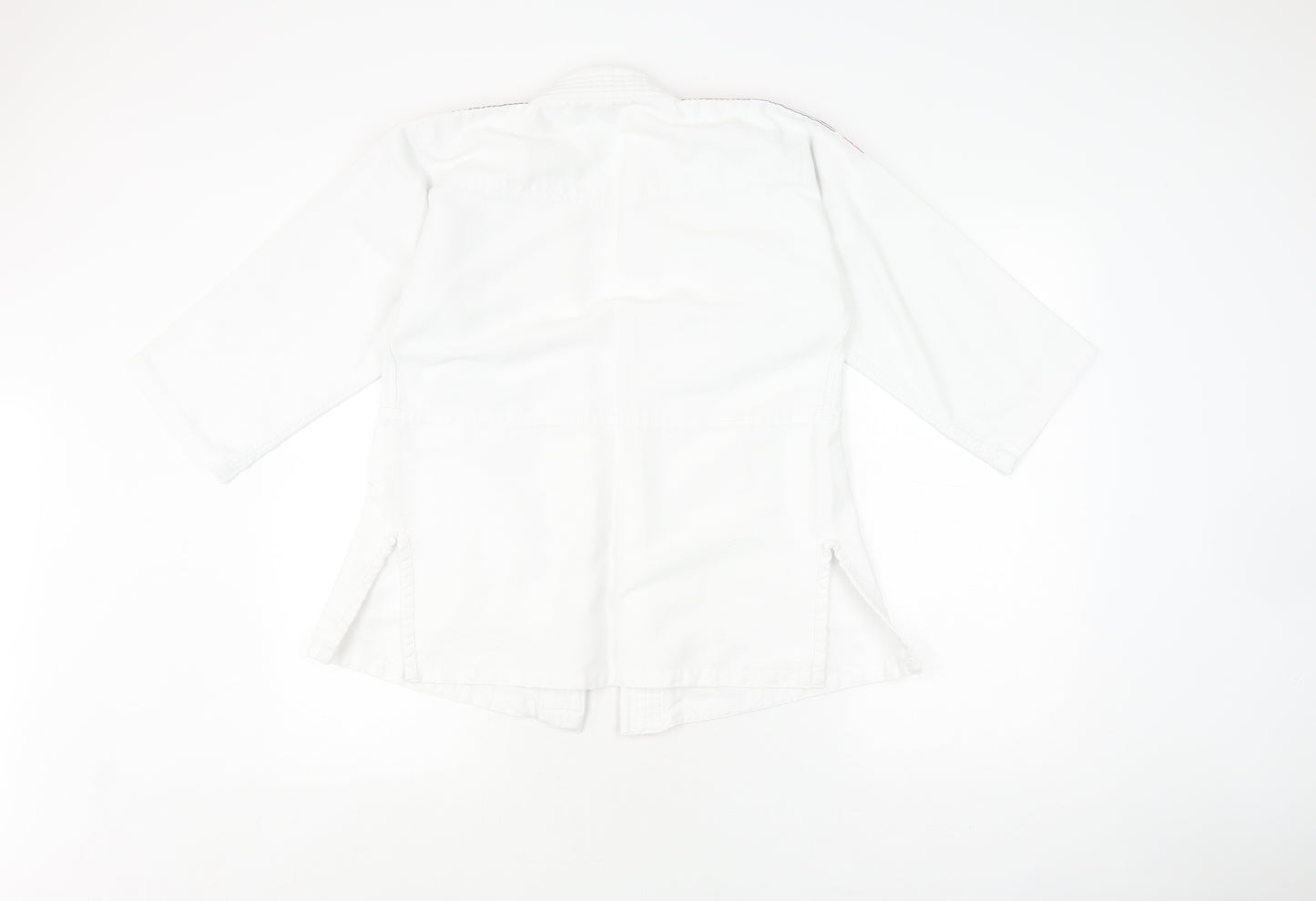 Adidas Boys White Track Jacket 11 Years Cotton Blend