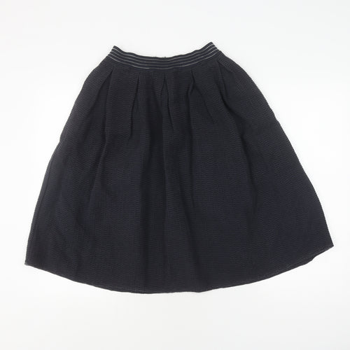 Armani Exchange Women's Black Midi A-Line Skirt XS