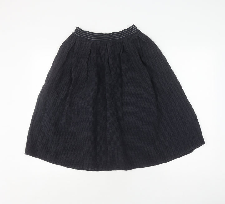 Armani Exchange Women's Black Midi A-Line Skirt XS