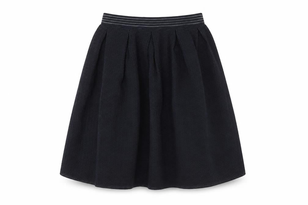 Armani Exchange Women's Black Midi A-Line Skirt XS