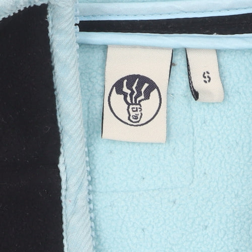 Women's Black Fleece Jacket S Full Zip Casual