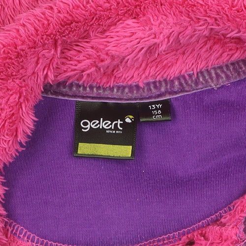 Gelert Girls Pink Fleece Pullover Sweatshirt, 13 Years