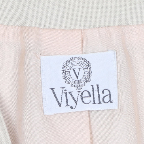 Viyella Women's Beige Suit Jacket, Size 14