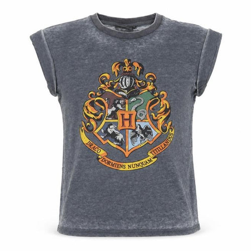 Harry Potter Grey T-Shirt, Size 6, Unisex Casual Tee