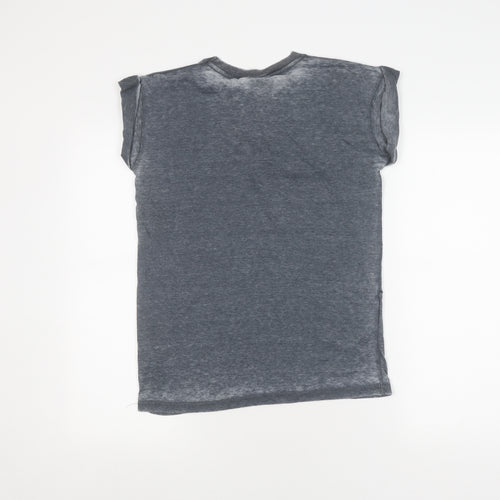 Harry Potter Grey T-Shirt, Size 6, Unisex Casual Tee