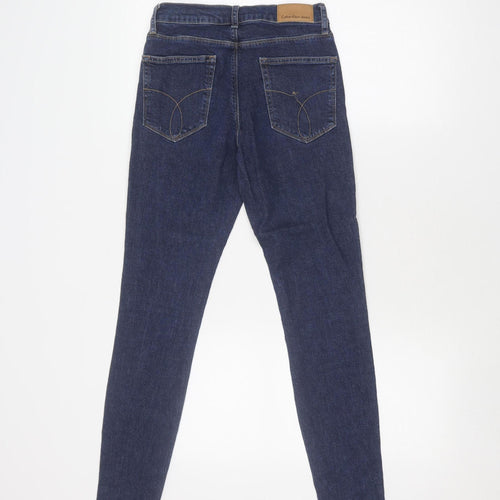 Calvin Klein Women's Blue Skinny Jeans Size L