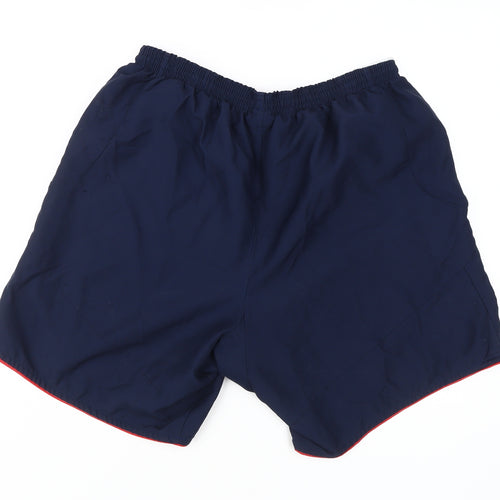 Umbro Men's XL Blue Football Athletic Shorts