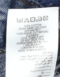 Blue Zoo Boys Blue Straight Jeans Age 9 Regular Fit