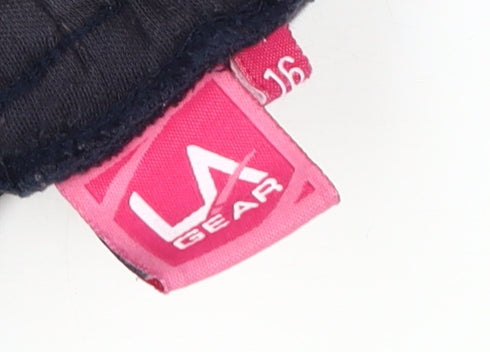 LA Gear Women's Black Jogger Trousers Size 16