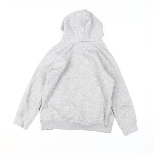 Hype Boys Grey Pullover Hoodie 11-12 Years - Graphic Print