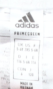 Adidas Boys White Football Shorts Athletic 5-6 Years