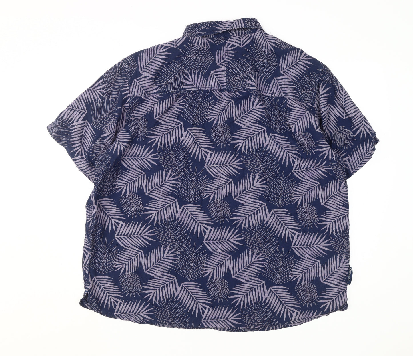 Mountain Warehouse Men's Blue Floral 3XL Shirt