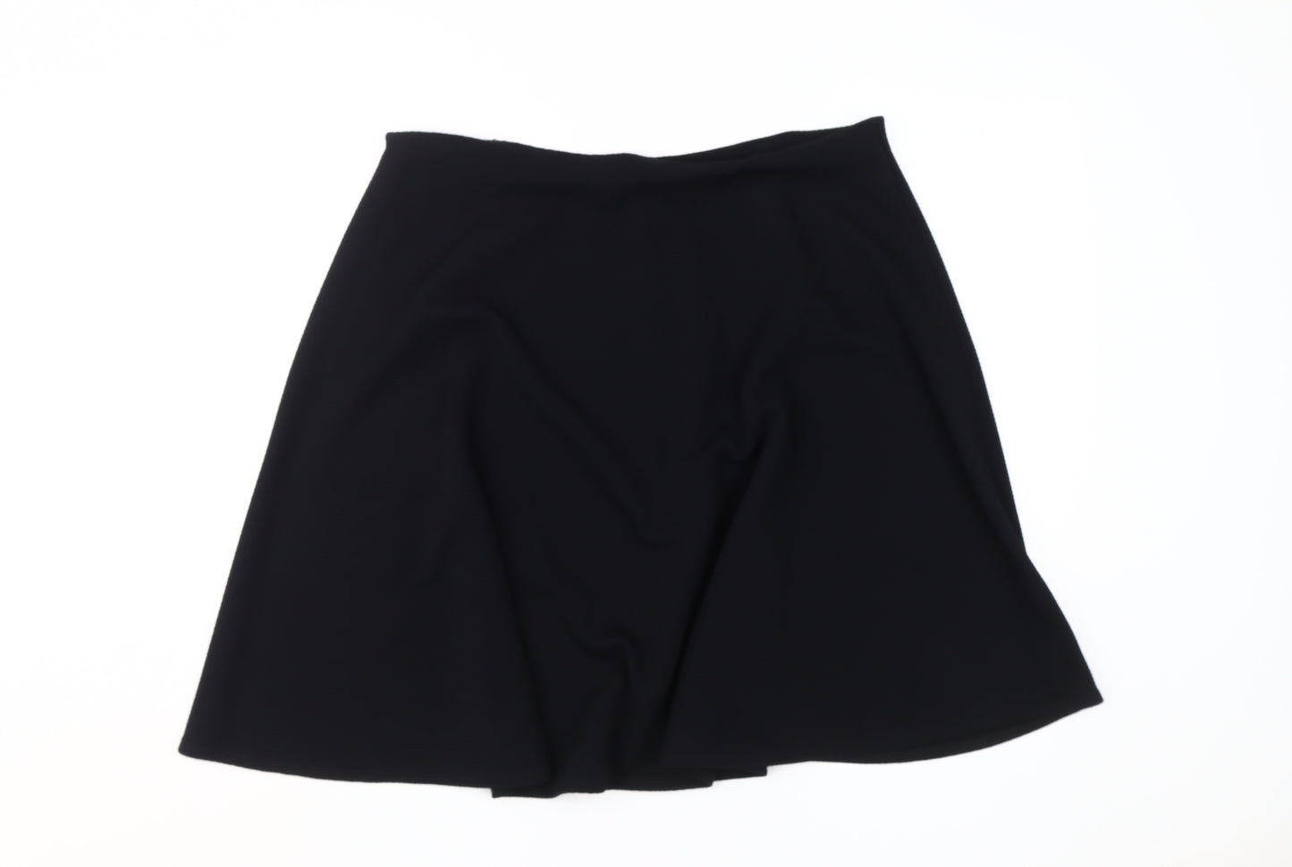 Red Herring Women's Black A-Line Knee Length Skirt Size 18