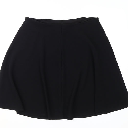 Red Herring Women's Black A-Line Knee Length Skirt Size 18