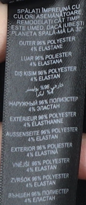 Red Herring Women's Black A-Line Knee Length Skirt Size 18