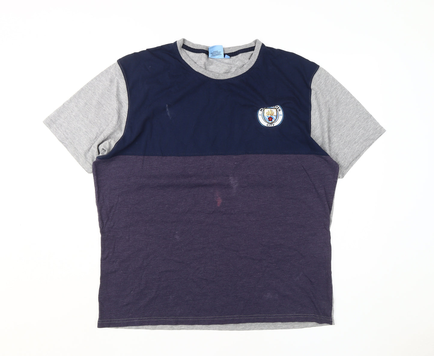 Fanatics Men's 3XL Manchester City Blue T-Shirt