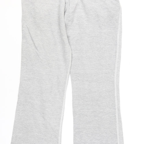Superdry Women's Grey Sweatpants UK 10 Casual Elastic