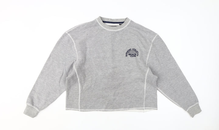 Superdry Women's Grey Pullover Sweatshirt Size 12