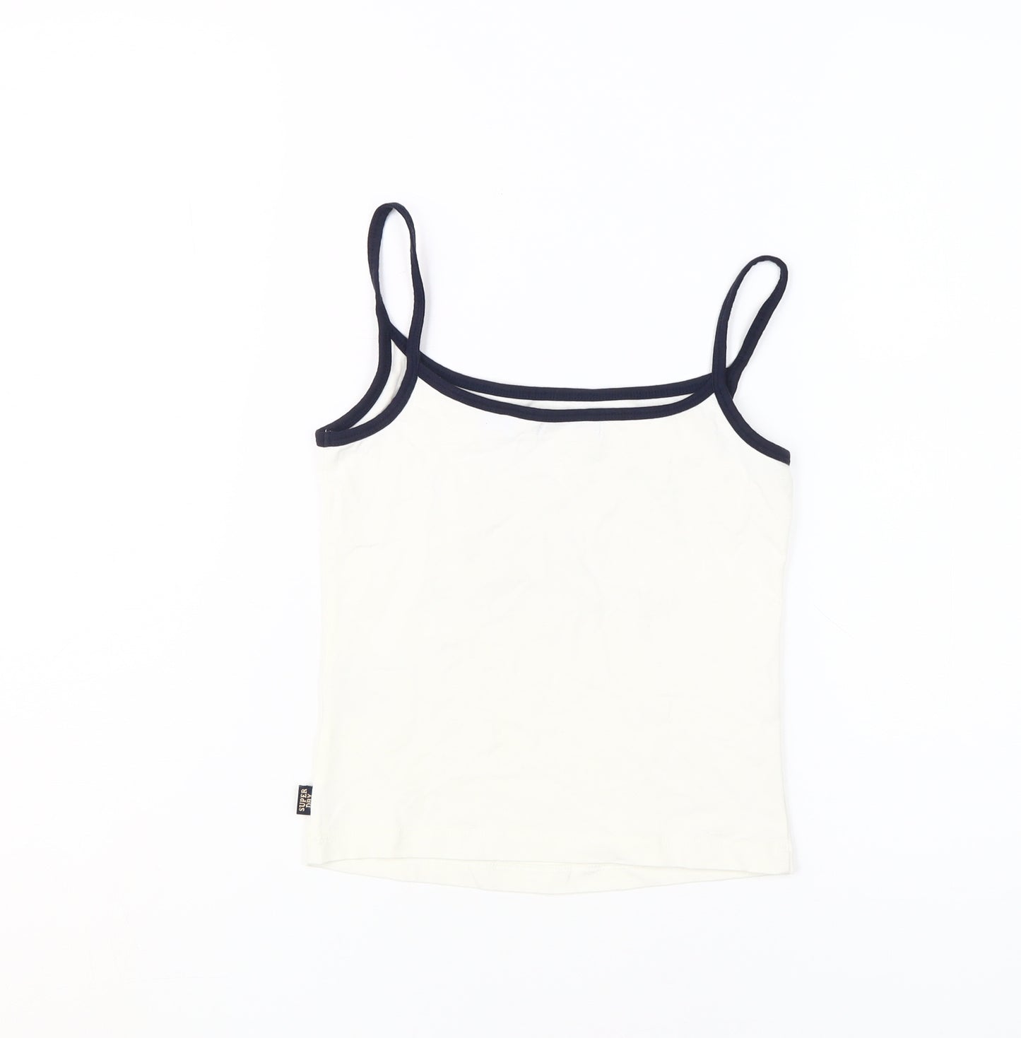 Superdry Women's White Camisole Tank Top S