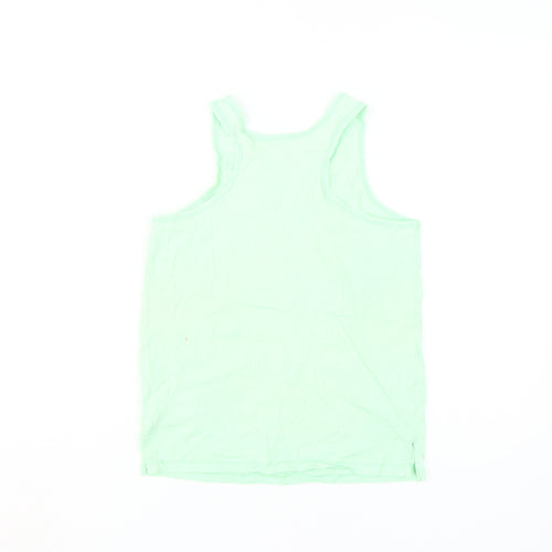 Gap Kids Boys Green Graphic Tank 14-15 Years