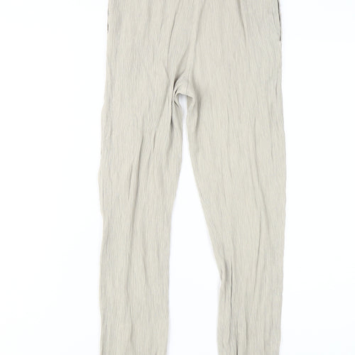 Damart Women's Ivory Straight Trousers Size 14