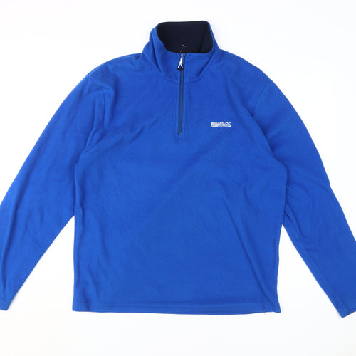 Regatta Men's Blue 1/4 Zip Sweatshirt M
