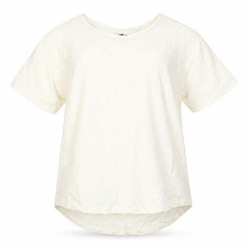 Gap Girls White T-Shirt, Size 14-16, Cotton Modal Blend