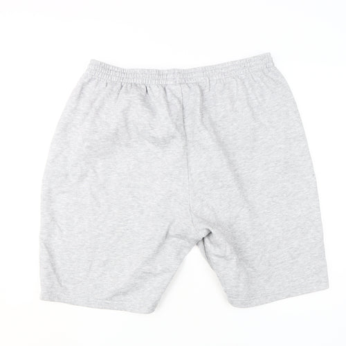 Slazenger Men's Grey 3XL Sweat Shorts, Casual & Comfortable
