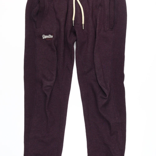 Superdry Men's Purple Jogger Trousers M