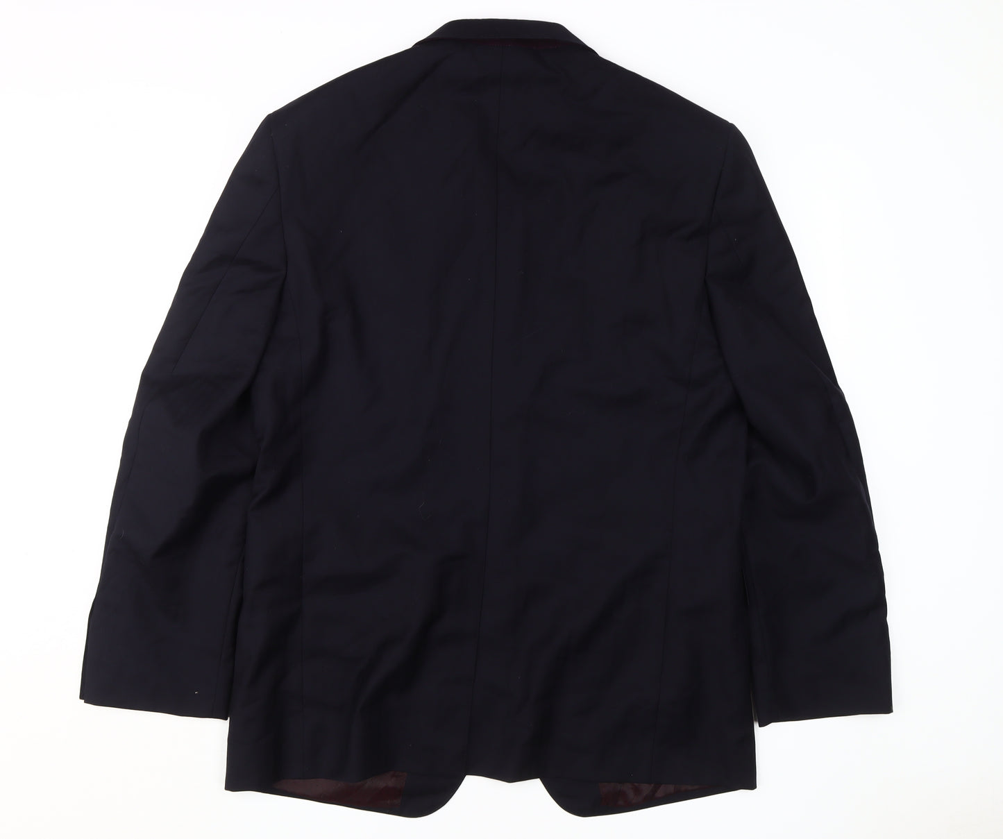 Marks and Spencer Men's Blue Wool Cashmere Blazer 42R