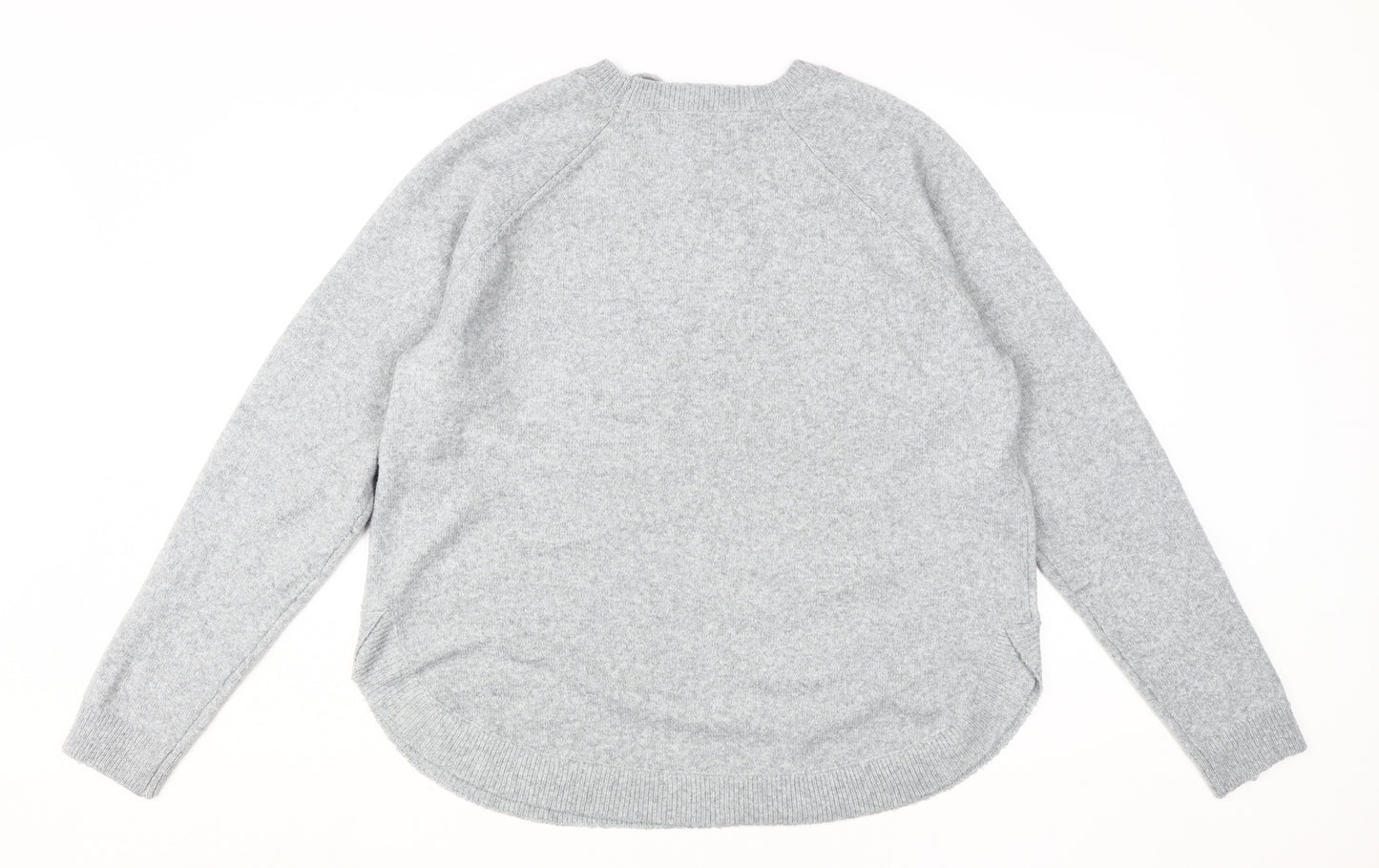 Vero Moda Women's Grey Pullover Jumper, L, Crew Neck