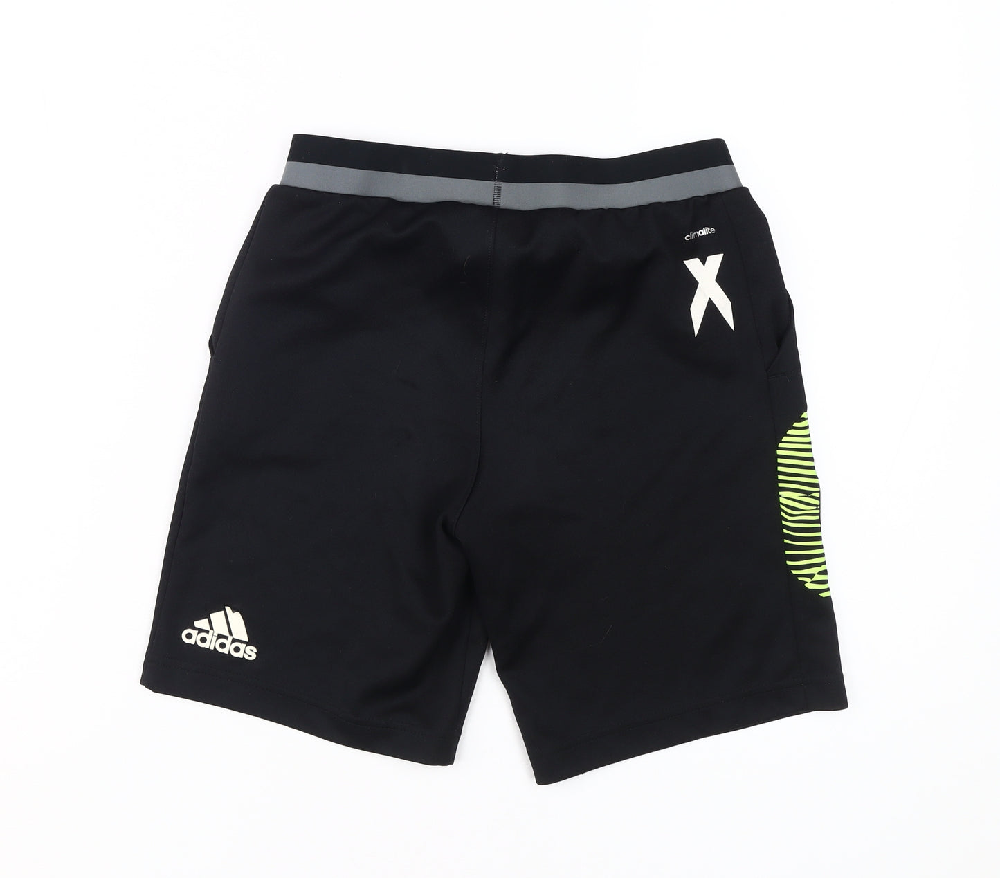 Adidas Men Black Athletic Shorts M - Sports Performance