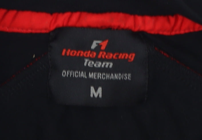 Honda Racing Team Black High Neck T-Shirt M