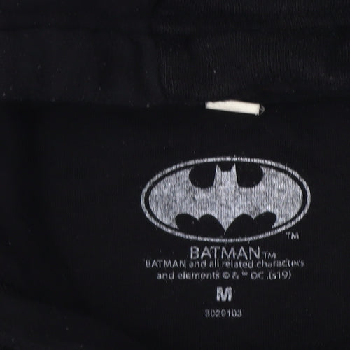 Batman Black Graphic Hoodie, Unisex M, Pullover Style