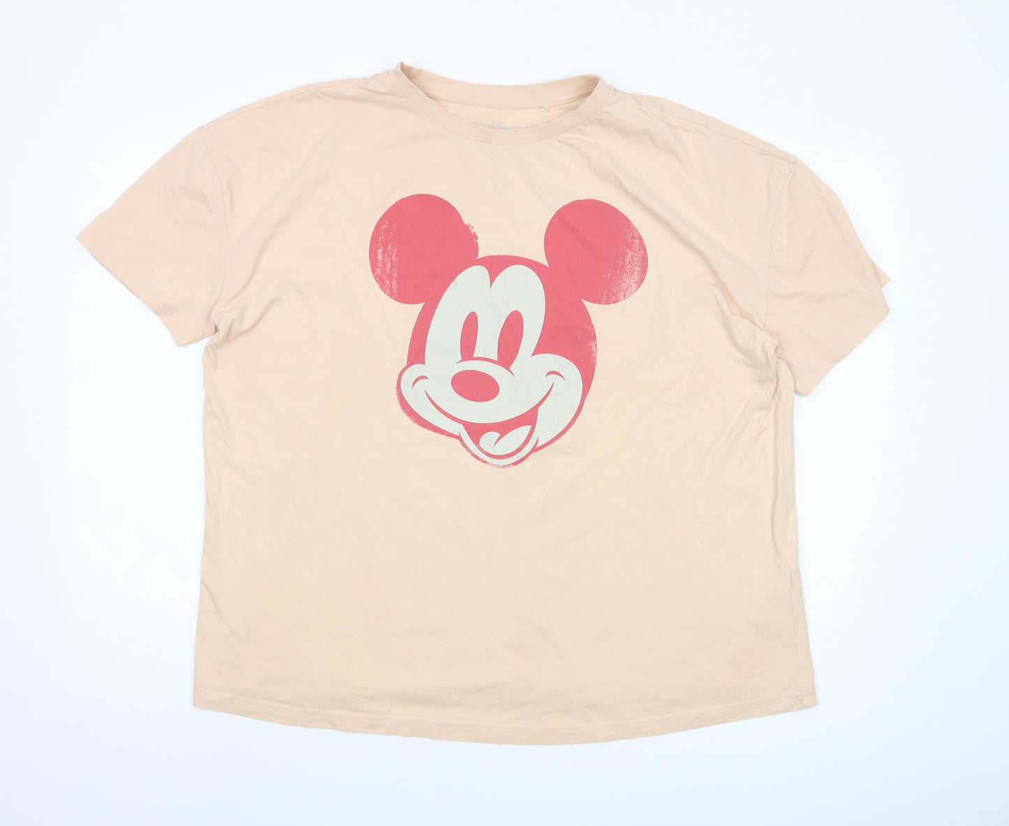 Very Beige Womens Cartoon Crew Neck T-Shirt Size 18