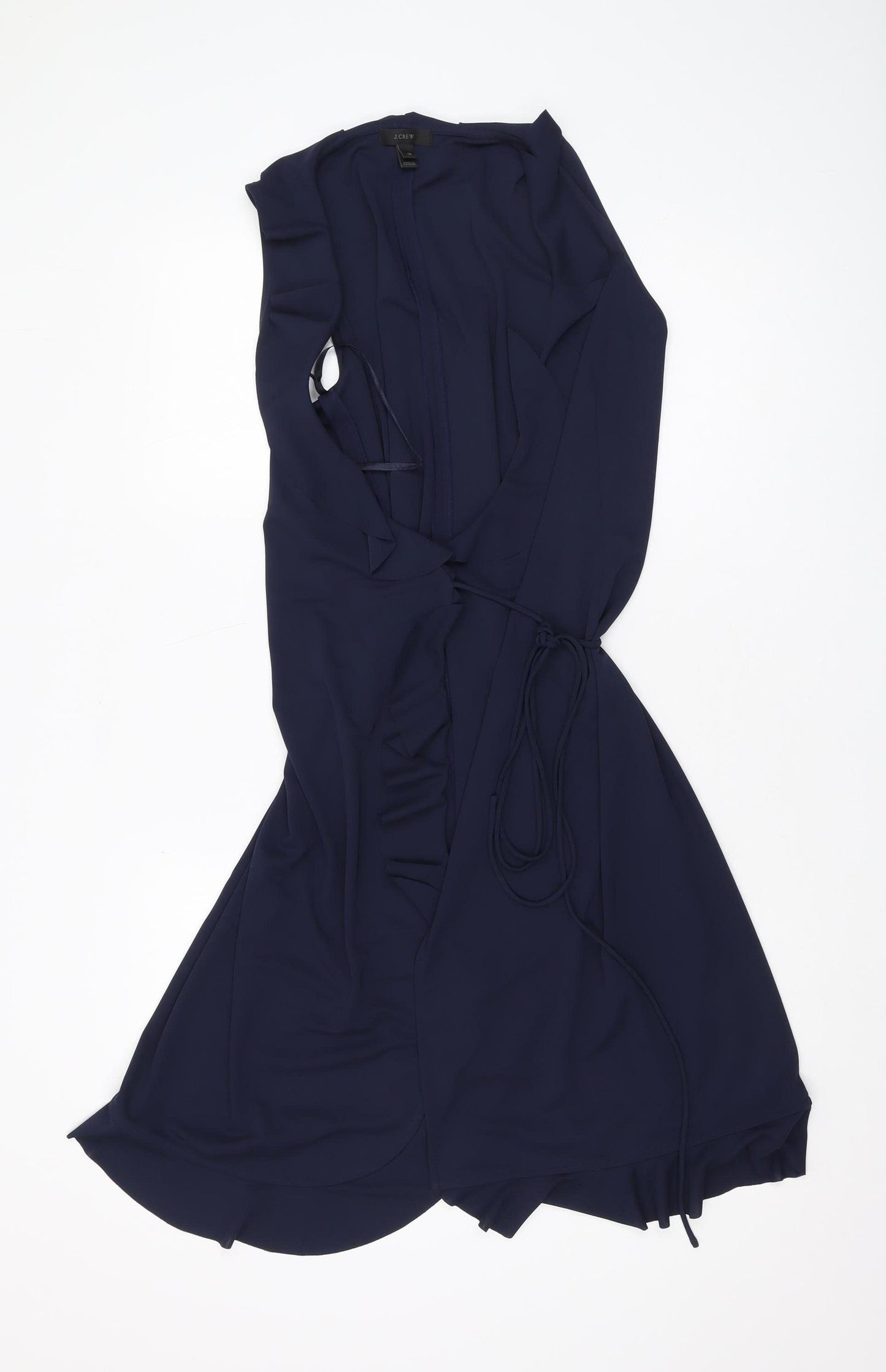 J.Crew Women's Blue XS Wrap Dress - Cocktail Style