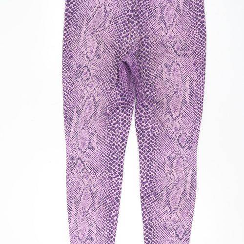 NINET2SIX Women's Purple Animal Print Jegging Size 16